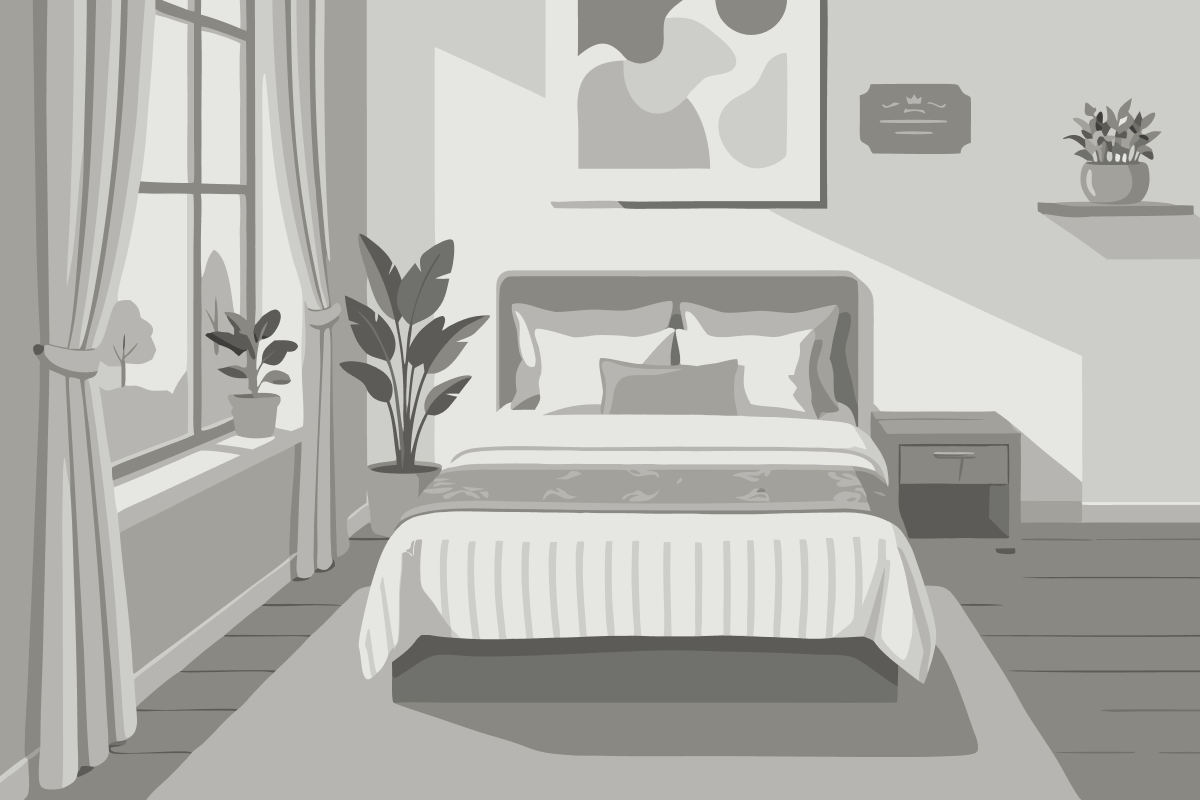 Quarto com Cama de Casal ou 2 de Solteiro - Acessível para Hóspedes com Mobilidade Reduzida